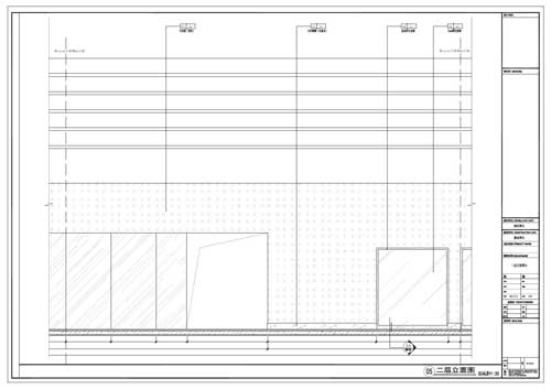 商场深化设计施工图二层立面图05