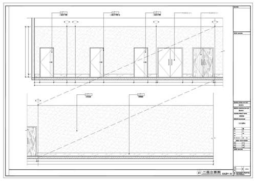 商场深化设计施工图二层立面图41