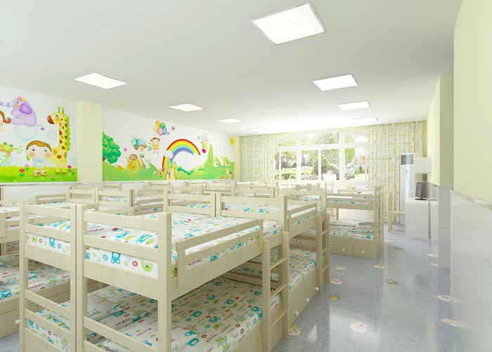 幼儿园寝室设计效果图