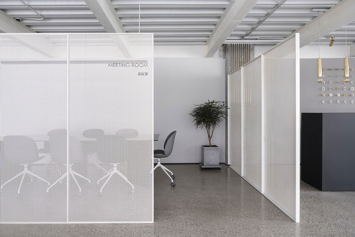 家具企业办公室会议室装修设计效果图