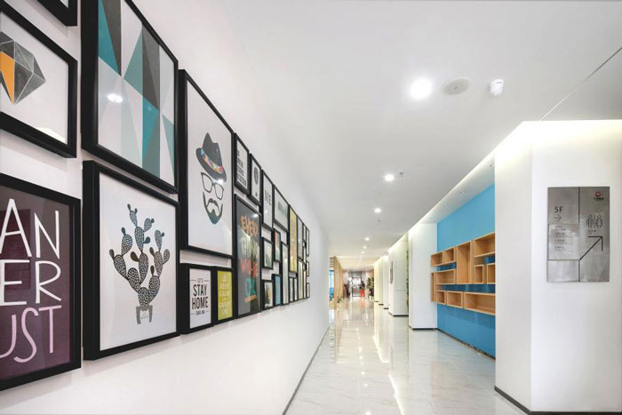 杭州建德办公室走廊装修设计方案