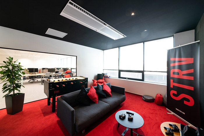 App科技企业办公室休息区设计方案