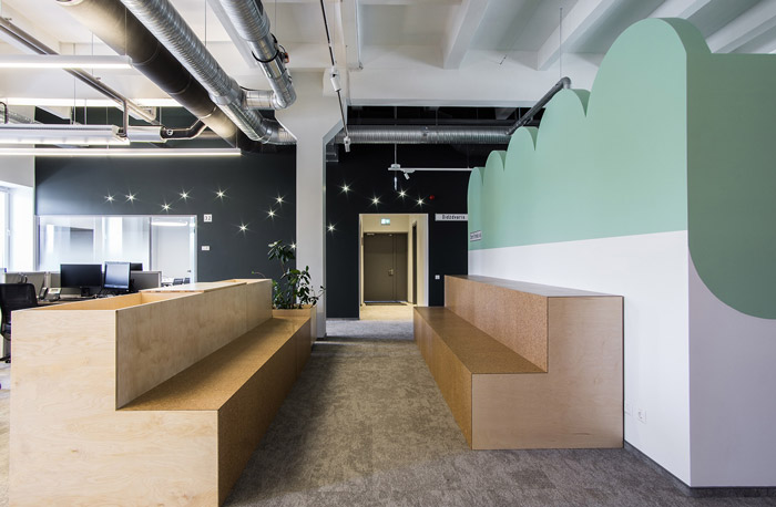 科技企业loft办公室休息区设计方案