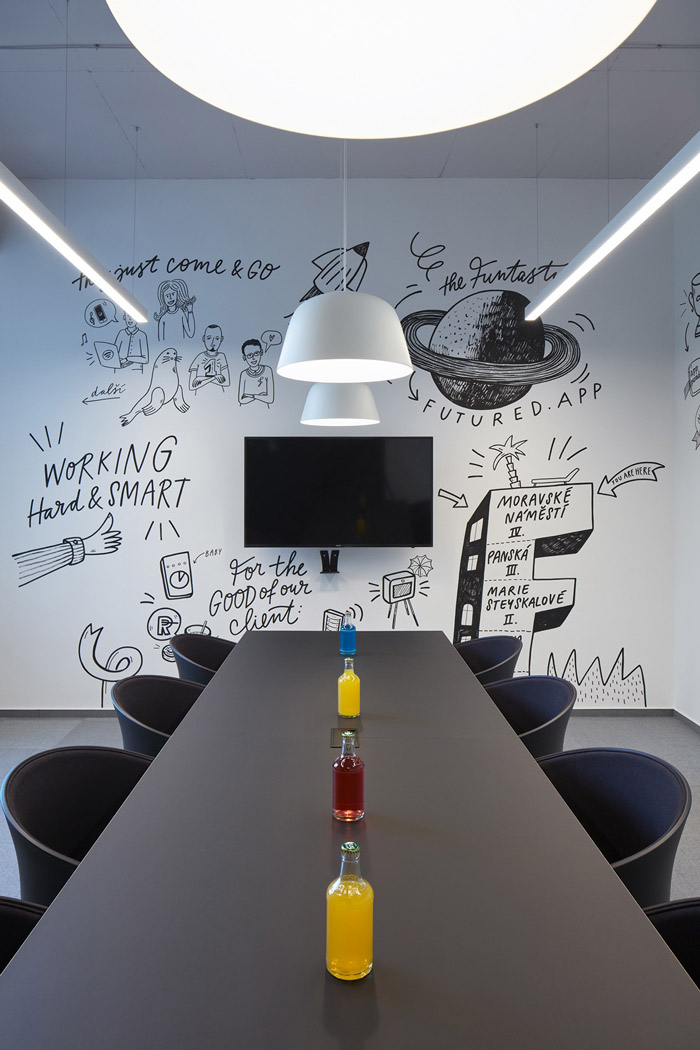 数字科技企业办公室会议室设计方案