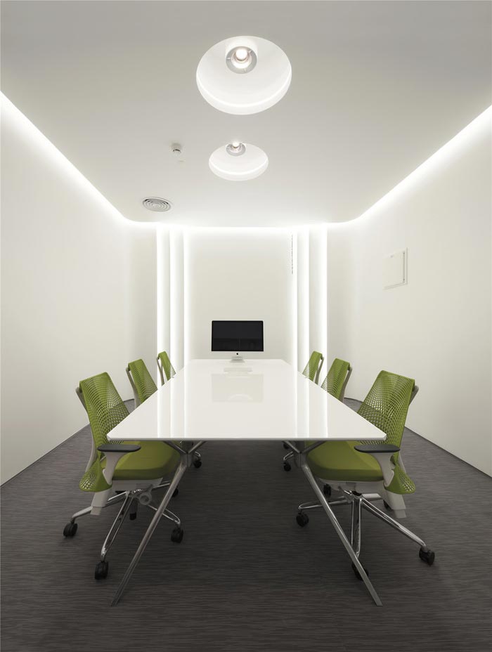 高科技企业办公室会议室装修设计效果图