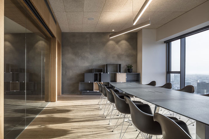 会议企业办公室会议室装修设计效果图